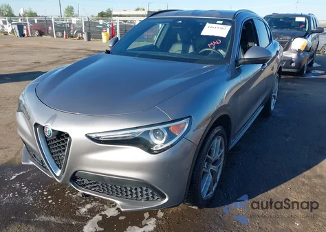 2018 Alfa Romeo Stelvio Ti Sport Awd из США, поврежденный, VIN ZASFAKNN0J7B69734